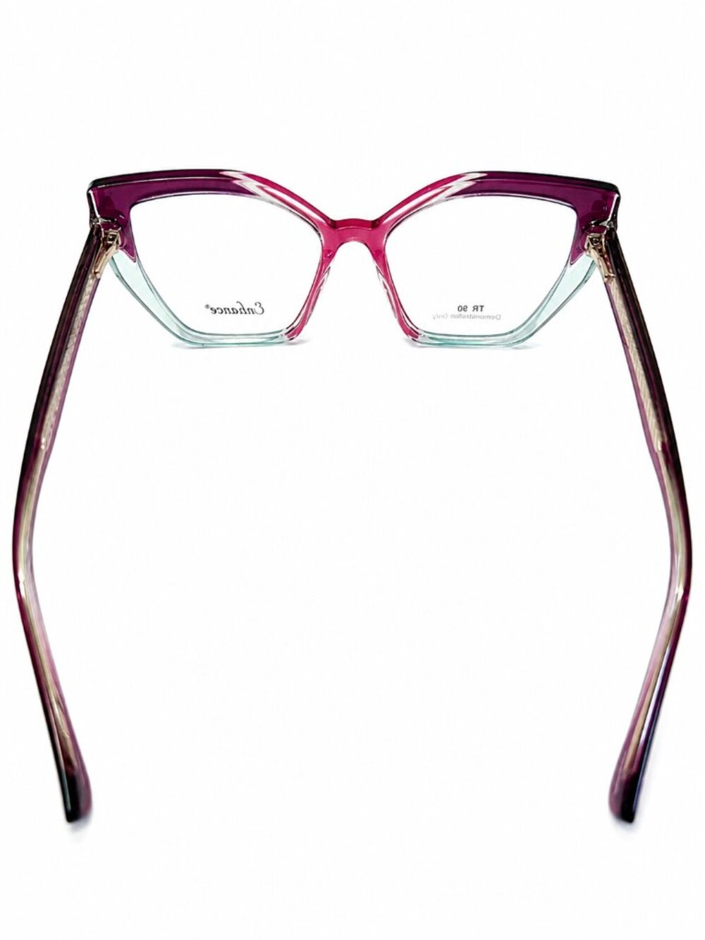 Enhance EN4488 Purple Crystal 54-17-150 Eyeglass Frames - Picture 6 of 10